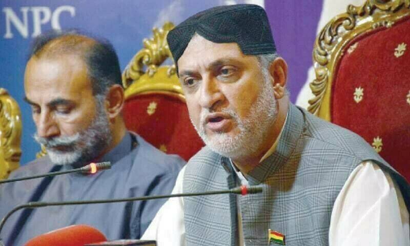 بی این پی مینگل کا 20 روز سے جاری دھرنا ختم کرنے کا اعلان