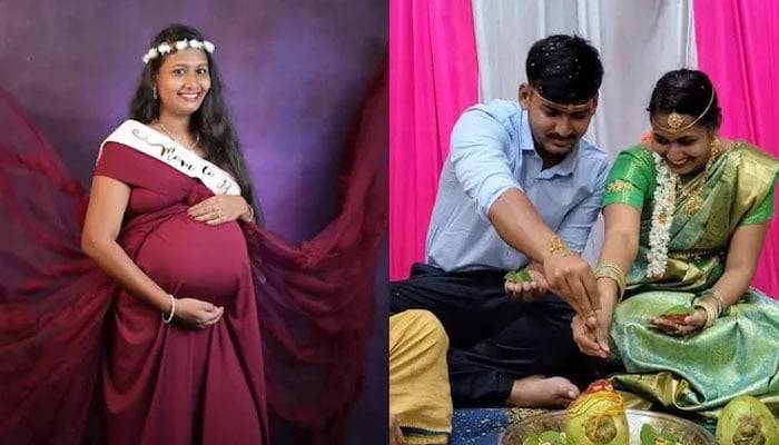 بھارت: شوہر نے بچے کی پیدائش سے 1 روز قبل بیوی کو گلا گھونٹ کر قتل کر دیا