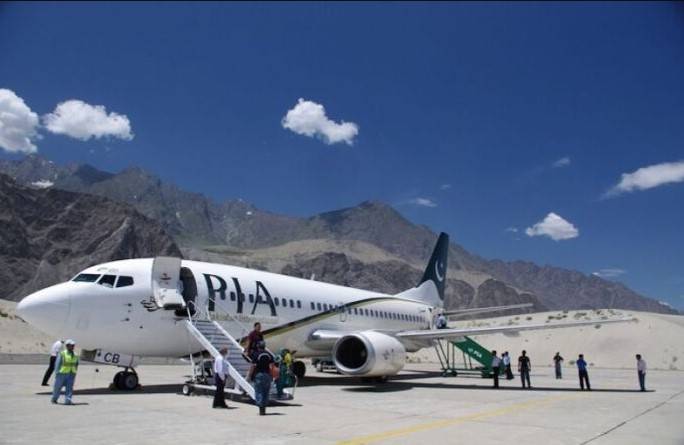 گلگت کی 4 پروازیں سکیورٹی وجوہات کے پیش نظرمنسوخ