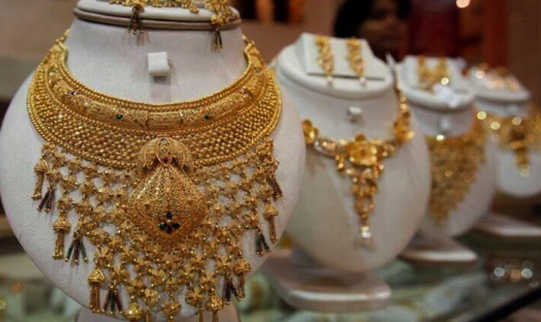 سونے کی قیمتوں میں مسلسل اضافے کے بعد کمی