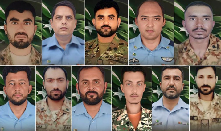 معرکہ حق، مادر وطن کی دفاع میں 11 جوان شہید اور 78 زخمی ہوئے