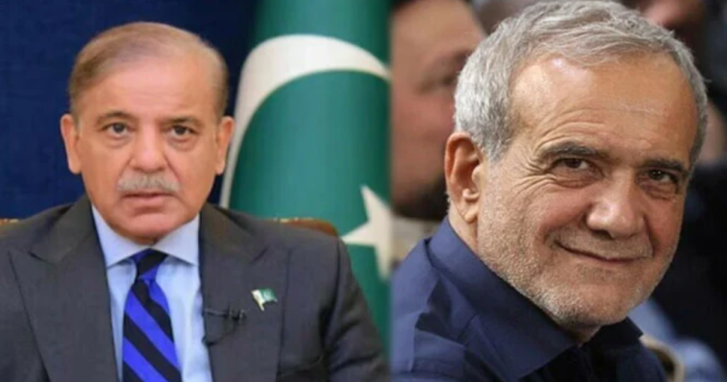وزیراعظم شہبازشریف اور ایرانی صدر میں ٹیلیفونک رابطہ