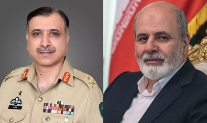 آئی ایس آئی سربراہ سے ایرانی ہم منصب کا رابطہ، باہمی تعاون پرتبادلہ خیال