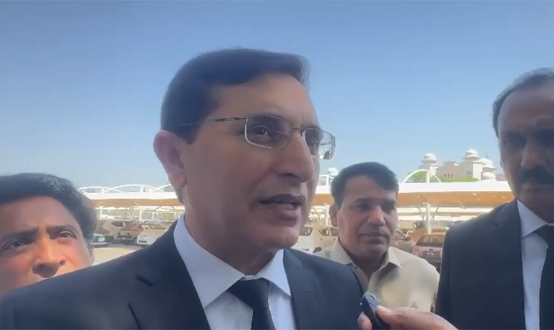 وزیراعظم اور اسپیکر کیخلاف تحریک عدم اعتماد لانے کا کوئی ارادہ نہیں : بیرسٹر گوہر