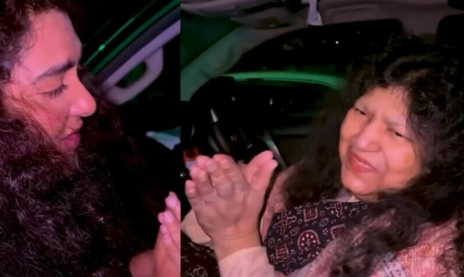 تحسین سکینہ کو عابدہ پروین کے پاؤں چھونے پر تنقید کا سامنا
