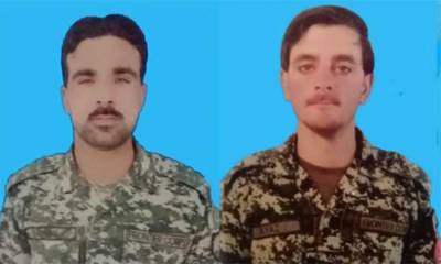 پاک افغان بارڈر، سرحد پار سے دہشت گردوں کا حملہ، پاک فوج کے 2جوان شہید