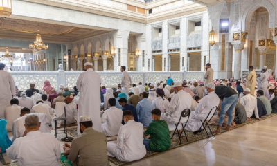 مسجد الحرام کی تیسری توسیع والے حصے میں بھی زائرین کے لیے انتظامات