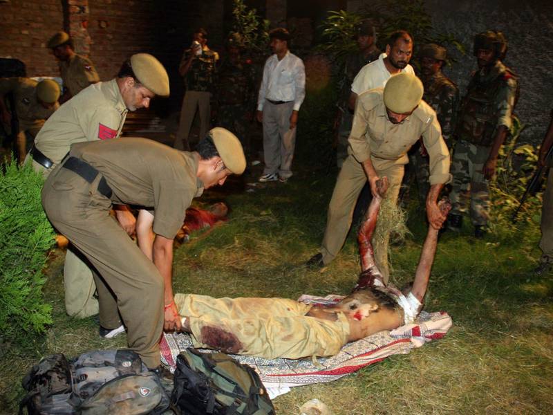 مقبوضہ کشمیر: شدید جھڑپ 2 مجاہدشہید‘ ایک بھارتی فوجی جہنم واصل