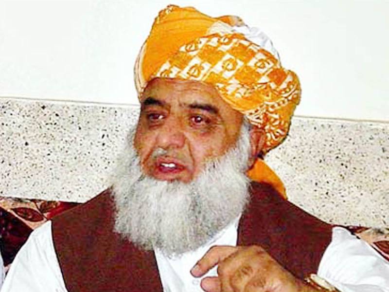 حکومت نے طالبان سے مذاکرات کیلئے کوئی سنجیدہ پالیسی نہیں بنائی: فضل الرحمن