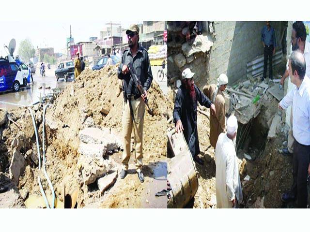 ناظم آباد گجر نالہ پر قائم غیر قانونی ہائیڈرنٹ کے خلاف واٹر بورڈ کی کارروائی