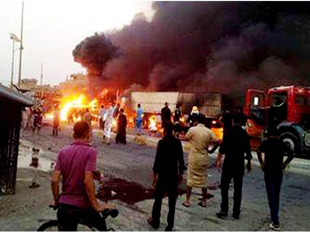 عراق:تین خودکش بم دھماکے‘ 17 افراد ہلاک‘ 19 زخمی