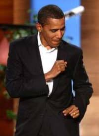 اوباما کا نیشنل کرسمس ٹری روشن کرنے کی تقریب میں رقص