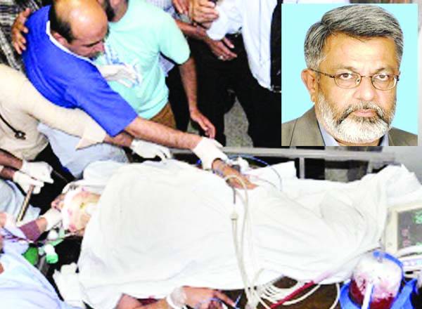 کراچی: متحدہ کے رہنما رشید گوڈیل قاتلانہ حملے میں شدید زخمی، ڈرائیور جاں بحق 