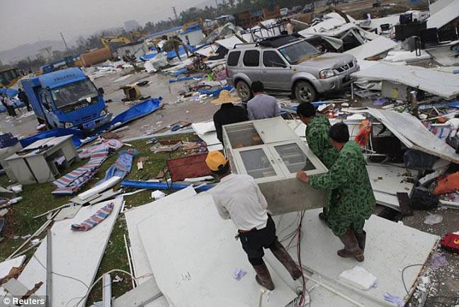 چین :سمندری طوفان نے تباہی مچادی،10افراد ہلاک 
