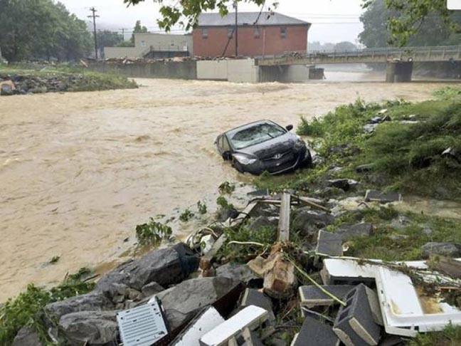 امریکی ریاست ورجینیا میں سیلاب سے مرنیوالوں کی تعداد 23ہوگئی‘سینکڑوں گھر تباہ 