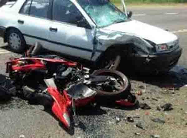 نصیر آباد: کار کی ٹکر سے موٹر سائیکل سوار معمر شخص جاں بحق