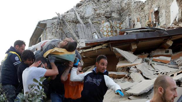 اٹلی:زلزلے سے ہلاکتیں 250 ہوگئیں 368زخمی کئی شہر ملبے کا ڈھیر بن گئے