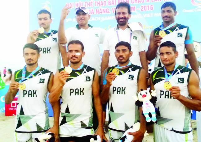ایشین بیچ گیمز: پاکستان نے بھارت کو شکست دے کر کبڈی ٹائٹل جیت لیا