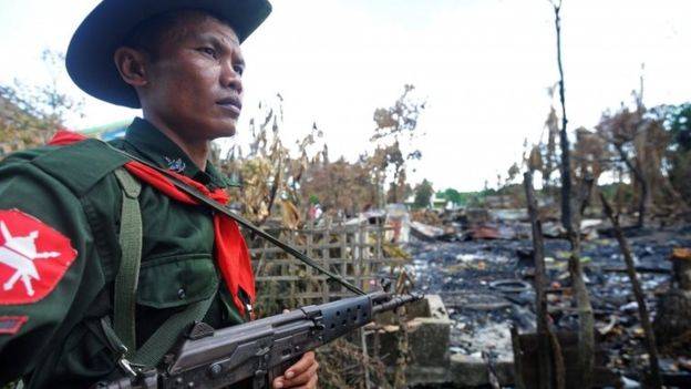 میانمار حملوں میں 15 اہلکار ہلاک 30 زخمی جبکہ جوابی فائرنگ میں 59حملہ آور مارے گئے