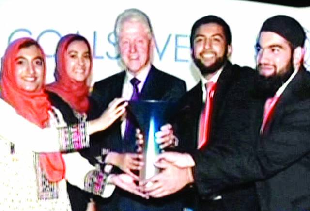  : پاکستانی نژاد 4 امریکی طلبا نے عالمی ہلٹ پرائز جیت لیا