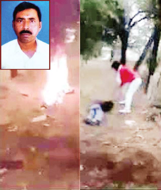 راجستھان میں انتہا پسند غنڈوں نے مسلم نوجوان کو کلہاڑیوں سے قتل کرکے نعش جلادی
