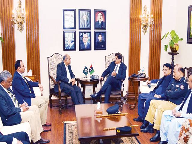 وزیر اعلیٰ سندھ سے چیئرمین پی سی بی کی ملاقات، پی ایس ایل فائنل میچ کے لئے پر عزم