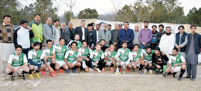 مہران کلب نے روور چیلنج فٹ بال کپ ٹورنامنٹ جیت لیا