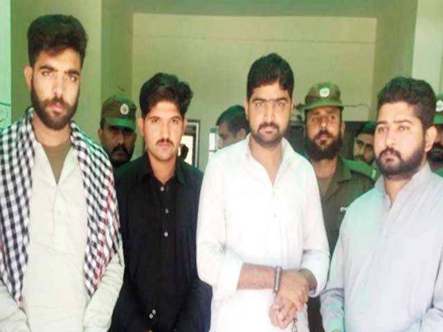 راولپنڈی: طالبہ زیادتی کیس، چاروں ملزموں کا 5 روزہ جسمانی ریمانڈ، ملازمت سے معطل