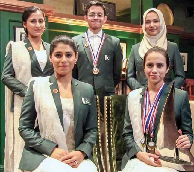 یو کے اوپن چیمپیٔن شپ میں پاکستان کے ترتیب یافتہ طلباء کی شاندار کامیابی