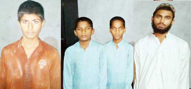 سرائے مغل: تین مغوی بچے بھکھی سے بازیاب‘ ملزم گرفتار