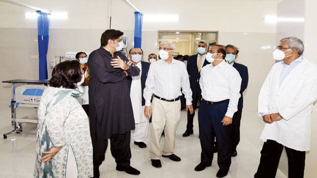 کراچی میں کرونا علاج کیلئے ایک اور اسپتال کل سے فعال ہوگا: وزیراعلیٰ سندھ