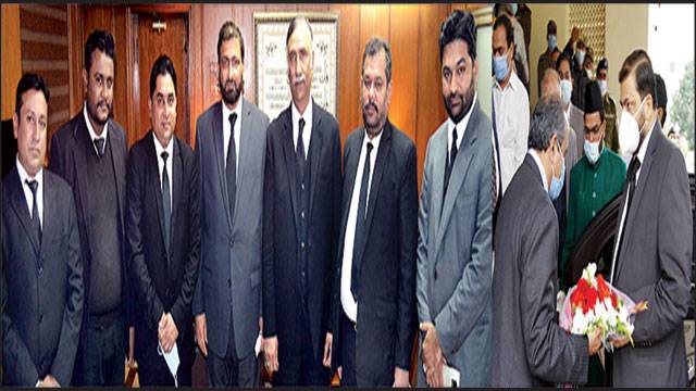  چیف جسٹس قاسم خان سے وکلاء رہنماؤں کی ملاقاتیں‘ مسائل سے آگاہ کیا 
