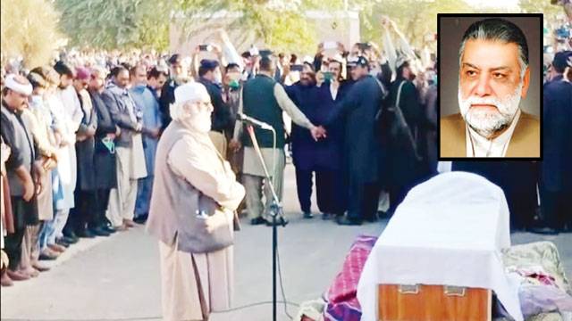 ظفر اللہ جمالی سپرد خاک ، بلوچستان اسمبلی میں تعزیتی قرارداد پیش