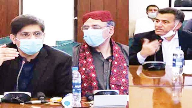 کراچی کوارڈنیشن کمیٹی اجلاس ، ڈی جی آئی ایس آئی کی شرکت ، محمود آباد نالے کے ڈیزائن کی منظوری