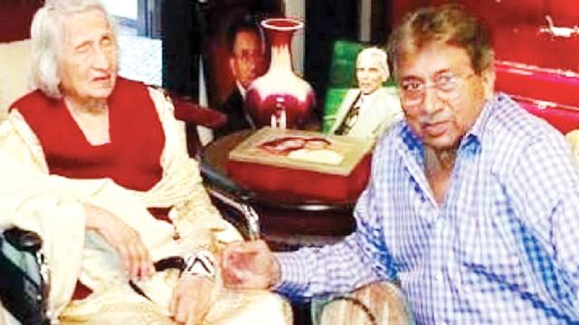 پرویز مشرف کی والدہ زریں مشرف کا 100سال کی عمر میں انتقال