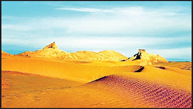 دشت لوط دنیا کا پچیسواں بڑا صحرا 