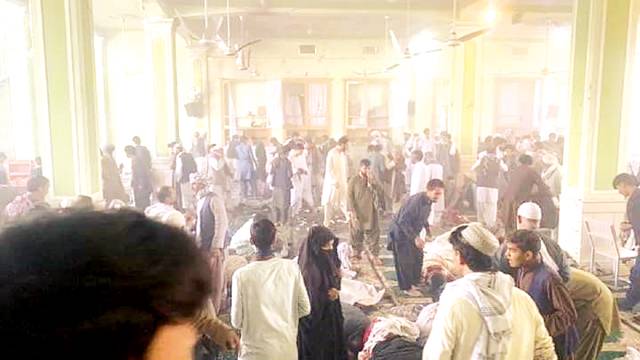 قندھار ، نماز جمعہ کے دوران بم دھماکے ، 41 جاں بحق، 74 زخمی ، پاکستان کی مذمت