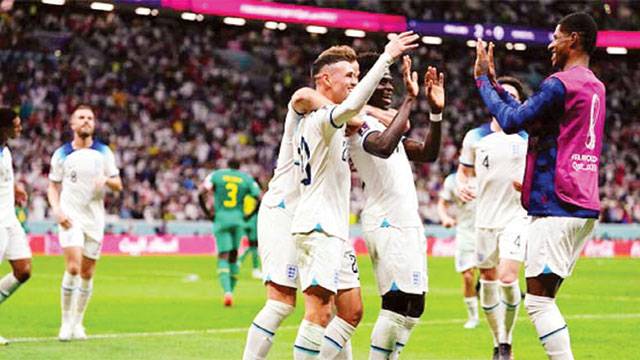 فیفا ورلڈ کپ، انگلینڈ سینیگال کو ہرا کر کوارٹر فائنل میں پہنچ گیا 