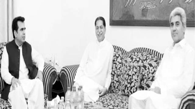  وفاقی وزیر جاوید لطیف سے چوہدری جمیل کی ملاقات ‘ملکی صورتحال پر تبادلہ خیال