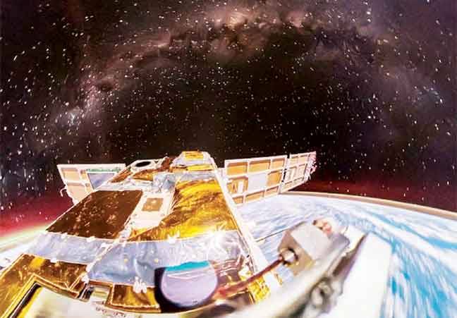 خلا میں بھیجے گئے 360 ڈگری کیمرے سے لی گئی دنیا کی شاندار تصویر