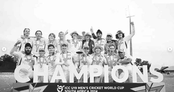 آسٹریلیا نے بھارت کو ہرا کر انڈر19کرکٹ ورلڈ کپ جیت لیا 