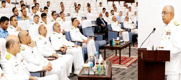 چیلنجز سے نمٹنے کیلئے جدت اور بنیادی اقدار کا امتزاج ضروری: نیول چیف 