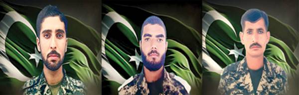 وادی تیرہ: 3 مقامات پر فائرنگ کا تبادلہ، 3 جوان شہید، 4 خوارج ہلاک