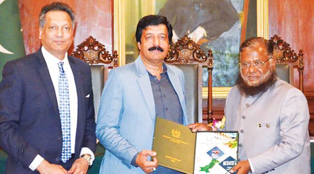آصف محمود جاہ کی سربراہی میں ایف ٹی او کی کارکردگی بے مثال رہی :گورنرسلیم حیدر  