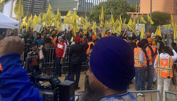 سکھوں کا لاس اینجلس میں کامیاب ریفرنڈ ‘ بھارٹ سے علیحدگی کا فیٖصلہ 