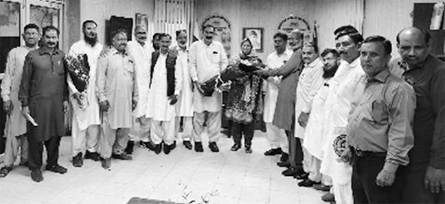رانا انوار الحق ،رانا لیاقت کی شاہدہ سہیل کوڈی پی آئی ایلیمنٹری تعیناتی پر مبارکباد 