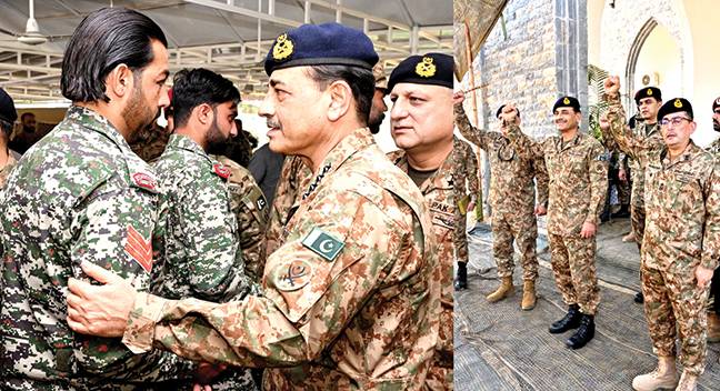 عوام اور افواج کا عزم وطن کو محفوظ بناتا ہے: آرمی چیف