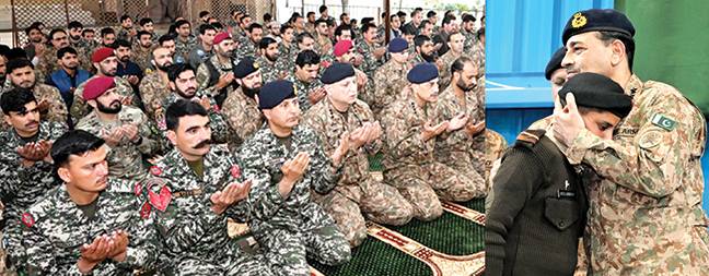 عوام اور افواج کا عزم وطن کو محفوظ بناتا ہے: آرمی چیف