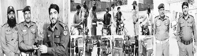 شیخوپورہ: ڈی ایس پی ٹریفک کا مختلف علاقوں کا دورہ ‘ عملہ کی کارکردگی کا جائزہ لیا
