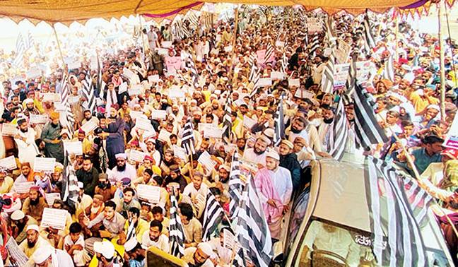 سندھ میں کینالز کے خلاف جے یوآئی ‘جے ڈی اے‘پی ٹی آئی کے دھرنے